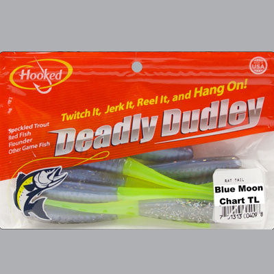 Rat Tail 5 DD-409 Blue Moon with Chartreuse Tail – Deadly Dudley