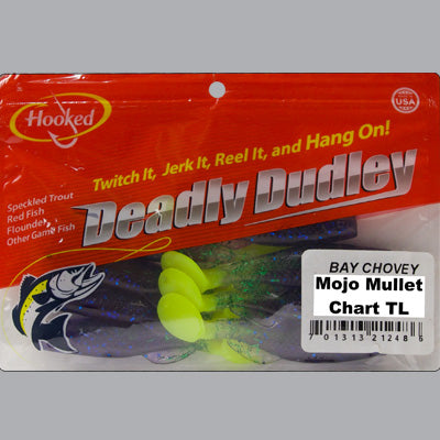 Bay Chovey DDBC-248 Mojo Mullet with Chartreuse Tail