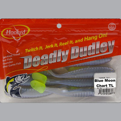deadly dudley fishing lures Terror Tail 5" – Deadly Dudley
