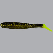 Load image into Gallery viewer, Terror Tail 3 1/2&quot; DDTT-627 Texas Roach with Chartreuse Tail
