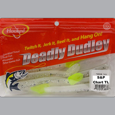 deadly dudley fishing lures Terror Tail 5" – Deadly Dudley