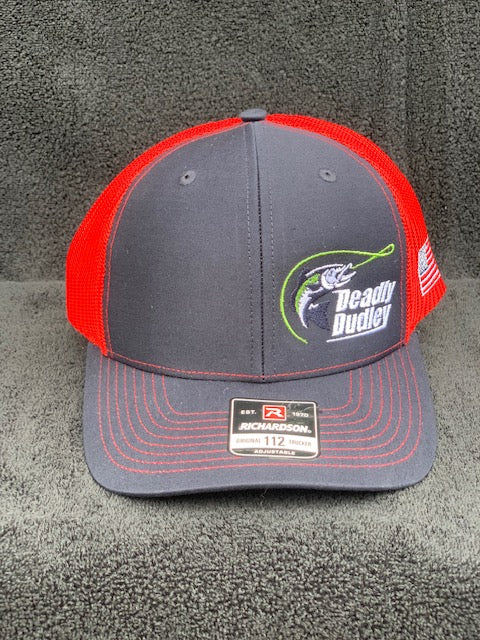 Deadly Dudley Hat - Grey/Red