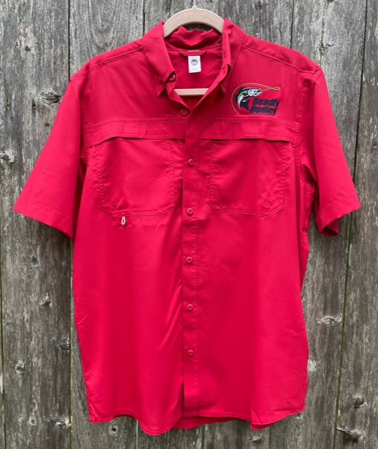 Deadly Dudley Mens Shirts - Red